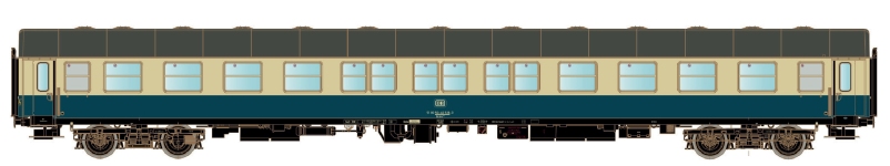 L.S. Models LS46182AC - H0 - Liegewagen Scheibenbremse, DB, Ep. IV - AC - Wagen 2